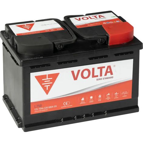Batería de Coche 75Ah 680A EN Standard Volta L750D (1/3)