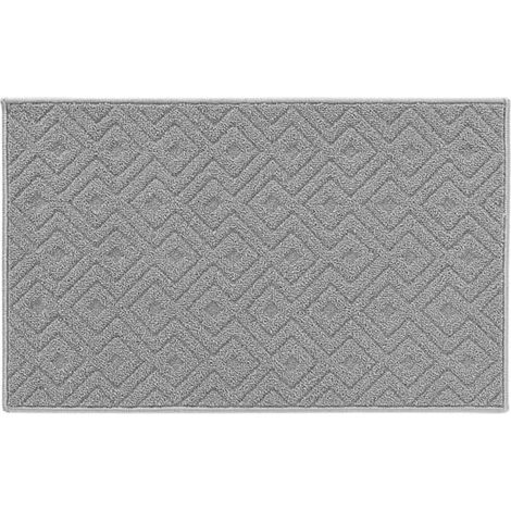 Tapis Multi-Usage Tissé "Losi" 50x80cm Gris (1/4)
