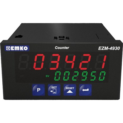 Emko ESM-4930 2-Punkt, P, PI, PD, PID Universalregler Pt100 -200 bis +1700 °C Relais 5 A (L x B x H) (1/5)