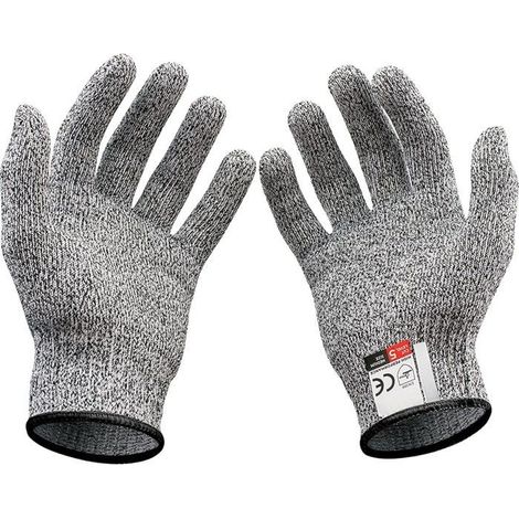 paire de gants résistants aux coupures, gants de travail de sécurité, gants de protection contre les coupures de niveau 5, quali