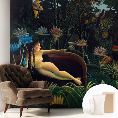 Carta Da Parati Non Tessuto - Di Alta Qualità Per Il Soggiorno La Cucina - Tendenze Moderne - Vlies Ecologico giungla esotica 250x250 cm (1/5)