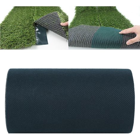 Ruban adhésif pour gazon artificiel, végétalisation de pelouse, tissu non tissé, simple face, 15 x 500 cm (1/5)