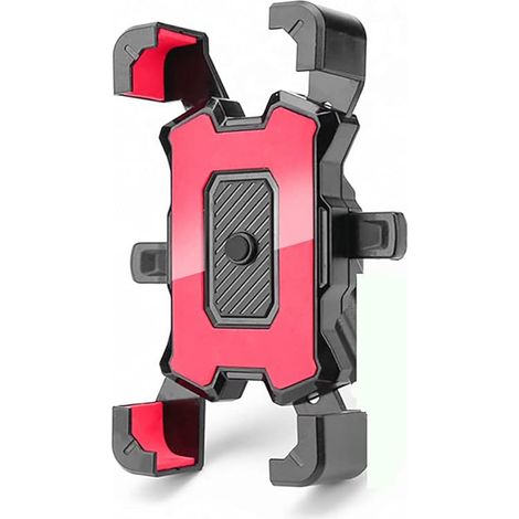 Support de téléphone pour vélo, moto, guidon de téléphone portable, pince de téléphone pour téléphone portable 11/Phone 11 Pro Max, S9, S10 et autres téléphones portables de 11,9 à 17,3 cm (1/2)