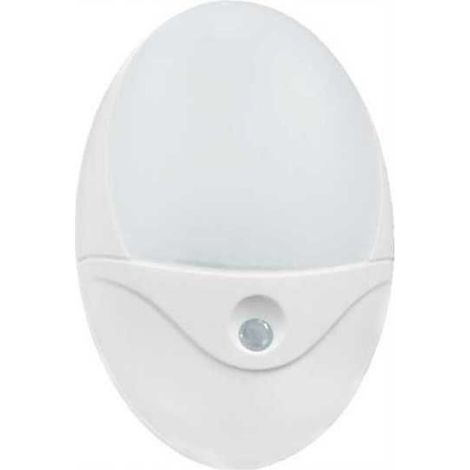 Veilleuse LED - 1 W - 230 V - Capteur Crépusculaire - 2700 K - 20 lm - IP20 - 100×65×35 mm - 1 Pièce