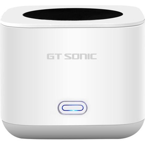 180ML Nettoyeur Ultrasons, 43000Hz Machine de Nettoyeur Bijoux à Ultrason, Blanc (1/5)