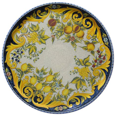 Assiette à pizza Barocco spéciale - 310 mm - Finedine