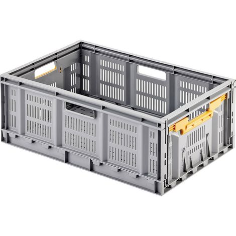 Alutec 05120  Klappbox   (L x B x H) 400 x 600 x 230 mm Grau 1 St.