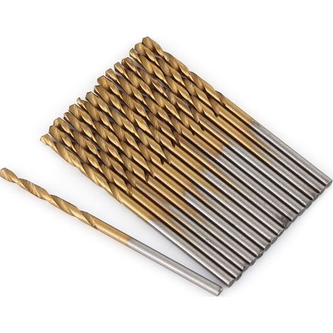 Coffret de 99 forets hélicoïdaux à queue droite en acier rapide de Shanghai, emballage en boîte métallique, vente exclusive depuis un entrepôt à l'étranger (1/5)
