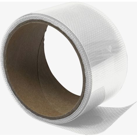 Ruban réparateur moustiquaire blanc 5cmx2m