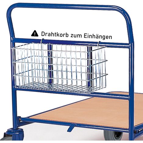 Rollcart Drahtkorb zum Einhängen als Zubehör