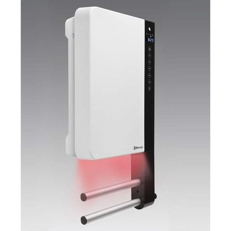 Termoventilatore da parete in colore bianco programmabile Radialight Windy TBWIN013  Bianco (1/7)