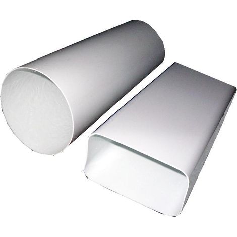pvc blanco tubo 1,5 mt redondo tubo ø 100 mm salida gases 0605