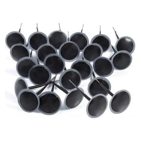 24 Pieces Auto Tubeless Tire Rubber Puncture Repair 4.5mm Wired Mushroom Plug Patch for Car, Motorcycle, Truck Bus (1/5)