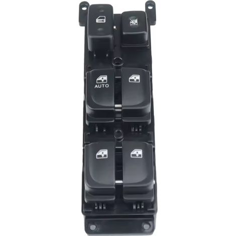 La référence 935703K010 s'applique au commutateur de commande de lève-vitre électrique avant gauche de la Hyundai Sonata 2.4L, 2005-2007. (1/4)