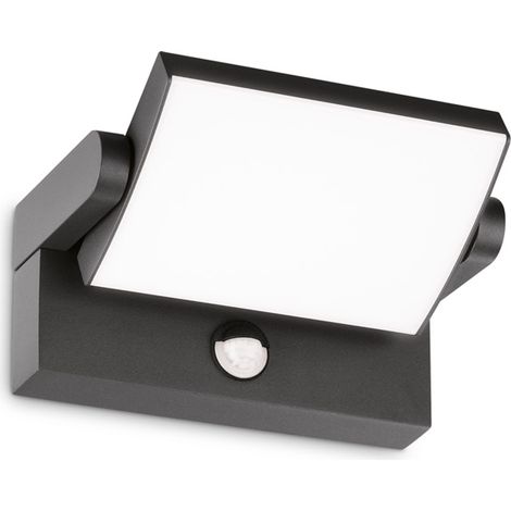 Applique Moderna Swipe Alluminio Antracite Led 21W 3000K Luce Calda (1/2)
