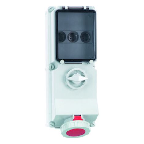 BALS Wandsteckdose GT abschaltbar 63A 5p 400V 6h IP67 1770