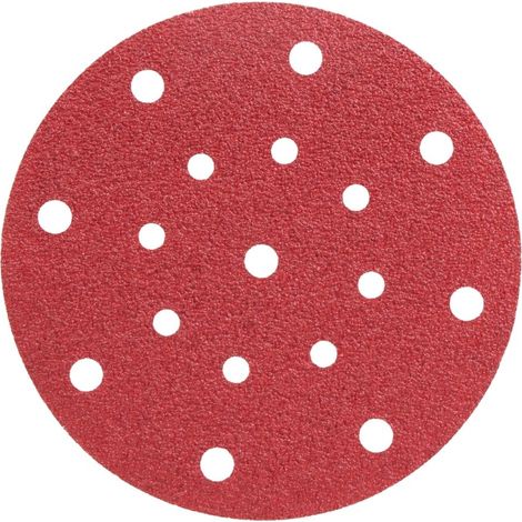 Disque abrasif - Radix - Pro - Velcro 150 mm - P40 - 17 trous (50 pcs)