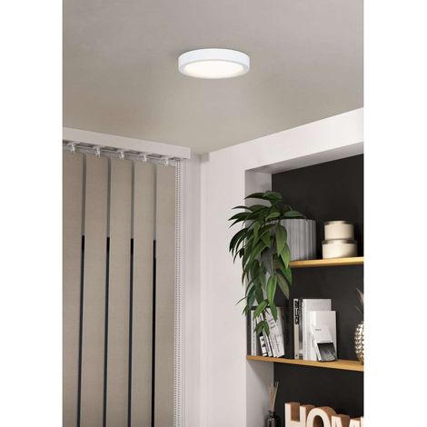 Eglo Plafoniera LED DUN-E Bianca D.21cm - 14W 1600lm 4000K (1/5)