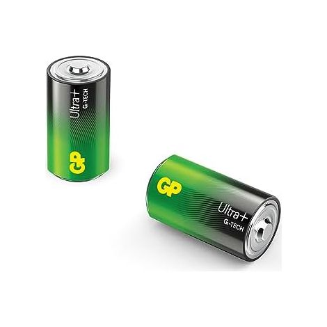 GP Ultra Plus Batteria Torcia (D) Alcalina/manganese 1.5 V 2 pz. (1/5)