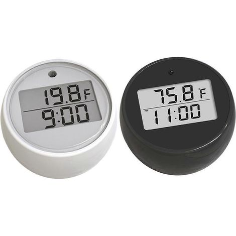 Thermomètre de bain de glace multifonction 2 en 1 Noir/Blanc (1/5)