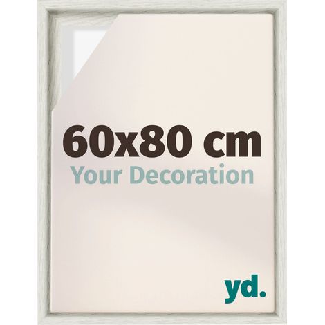 Your Decoration - Cadre flottant - Peinture À La Chaux - Cadre en caisse américaine pour toile sur chassis - MDF - Lyon (1/5)