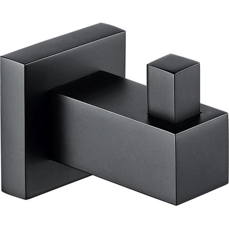 RAK Cubis Black Robe Hook - RAKCUB9909B