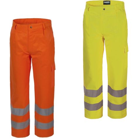 Pantalones de trabajo Rossini Hi-Vis de alta visibilidad - 46 (EU) - Naranja (1/3)