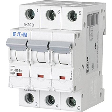 Eaton PXL-B16/3 corta circuito Disyuntor en miniatura Tipo B