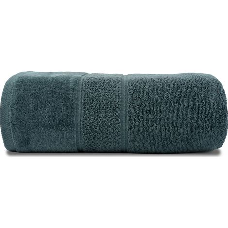 Asciugamano Mario verde 70x140 480g 100% cotone (1/2)