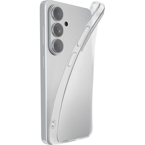 Cellularline Fine - Galaxy A57 Cover in gomma morbida ultra sottile e trasparente (1/4)