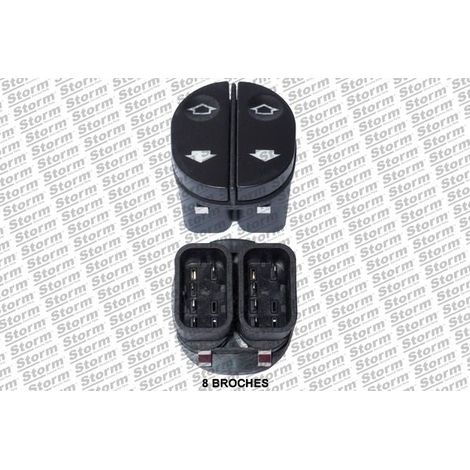 Contacteur lève-vitre compatible Ford 03153300