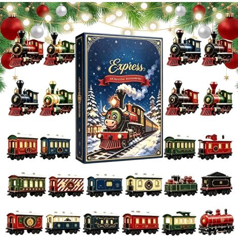 Calendario dell'Avvento festivo in acrilico 2D piatto con conto alla rovescia. (1/5)
