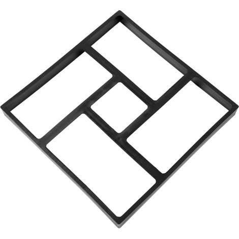 Kunststoff-Bodenform, Gartenpflasterform, DIY-Betonform für Terrasse und Patio (1/5)
