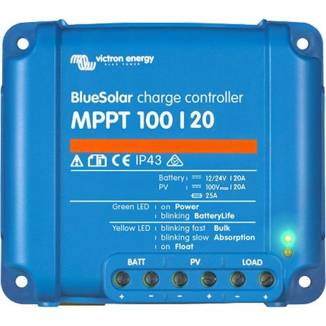 Controlador de carga BlueSolar MPPT 100/20