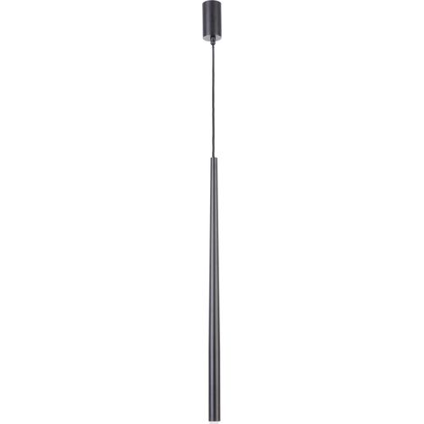 Suspension spot noire moderne Sopel 62 cm G9 Sigma