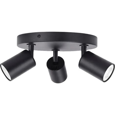 Foco de techo, bombillas LED, fácil instalación, 3 cabezales, No (1/2)