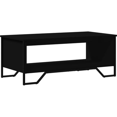 Maison Exclusive - Couchtisch Schwarz 100x51x40 cm Holzwerkstoff