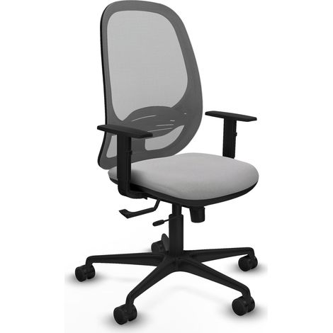 Silla de oficina piqueras y crespo Cilanco gris ergonómica (1/2)