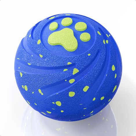 Balle interactive pour chien - Jouet intelligent pour chien - Avec 3 modes de jeu - Cadeau d'anniversaire - Rechargeable par USB - Bleu (1/5)