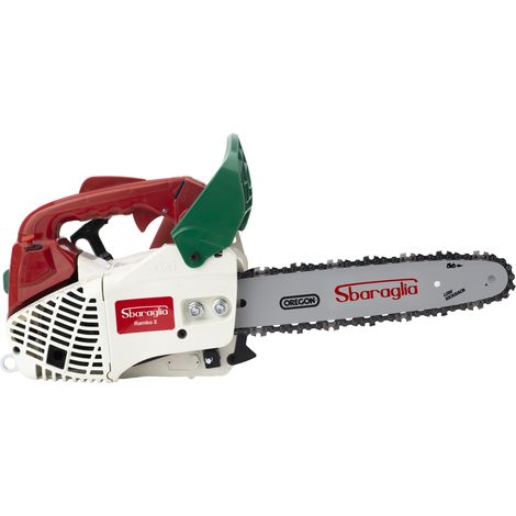 Motosega Sbaraglia Rambo 2 0,9 kW 25,4 cc due tempi carburatore WALBRO barra 25 cm potatore (1/2)