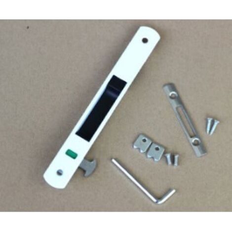 Sliding Door Window Hook Lock Sliding Door Lock (White) (1/5)