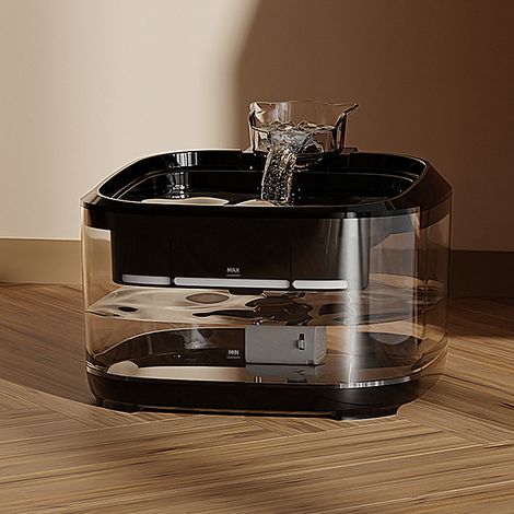 Fontaine à eau silencieuse pour chats - 5L - Circulation automatique - Filtration par USB - Pour divers animaux domestiques
