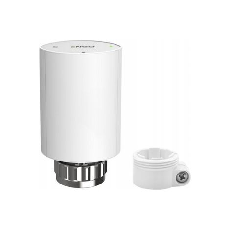 ENGO  Tte thermostatique sans fil ETRV-M30+RA - Blanc - Contrôle précis - Installation facile