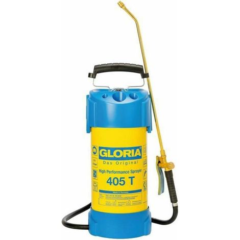 GLORIA - 405 T - Pulverisateur en acier haute performance de 5L avec buse et lance laiton (1/4)