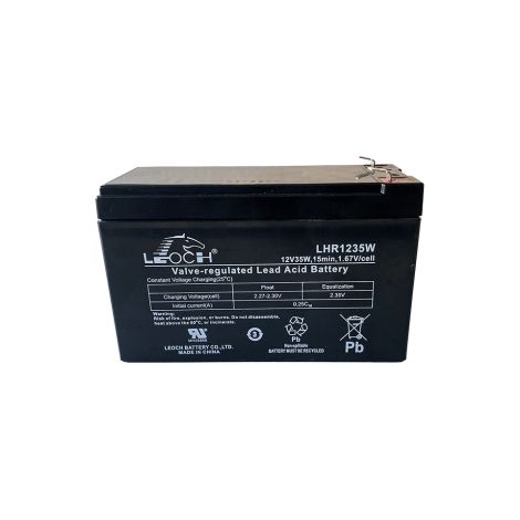 LEOCH LHR1235W 12 V 8,4 ah LP SERIE BATTERIA AGM PIOMBO ACIDO