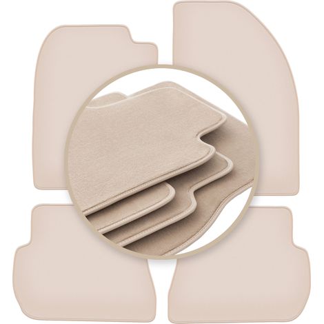 Hochwertige beige Fußmatten für: Ford Fusion Schrägheck 2002-2005 (1/5)