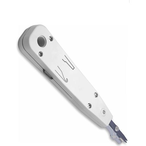 Punching Tool Punch Down Punching Tool for RJ45 Cat6/Cat5e with Blade and Hook for Ethernet and Telephone Network Installation - Multifunction and Precision (1/5)