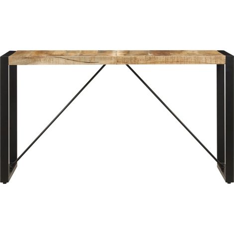 Maison Exclusive - Esstisch 140x70x75 cm Massivholz Mango