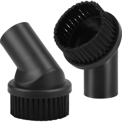 Brosse Pour Aspirateur - Diamètre De Raccordement 35 Mm - Compatible Universel - Pour Meubles Tapis Voiture - Lot De 2