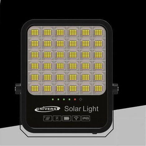 TRADE SHOP - Faro Led Proiettore 400w Ip65 Cct 3in1 Con Pannello Solare Telecomando Ry-400w-3c - (1/5)